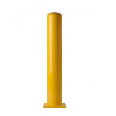 DINGED Bolt Down 4" x 42" Bollard Powder Coated Yellow