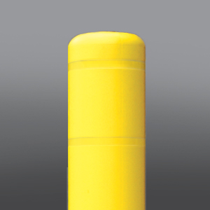 DINGED 10 7/8" x 52" Yellow Bollard Cover/no tape