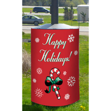 Holiday Wrap - Light Pole Guard