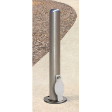 DINGED 6" x 36" Removable Stainless Steel Bollard 