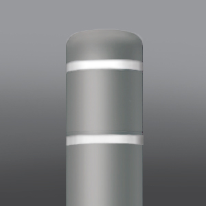 Canadian Grey Post Cover with White Stripes Canadian Grey Post Cover with White Stripes