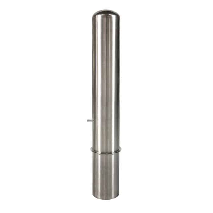 6" x 36" Removable Bollard - Stainless Steel - Image 3