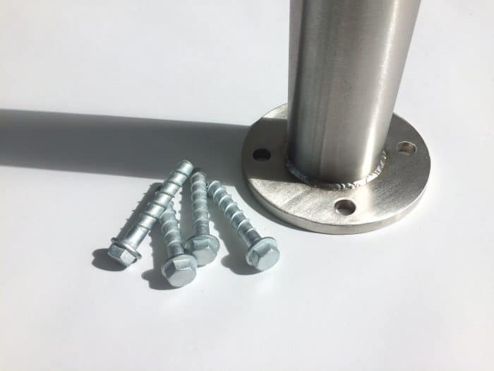 4" x 36" Stainless Steel Bolt Down Bollard - Image 2