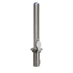 4" x 36" Removable Bollard - Stainless Steel
