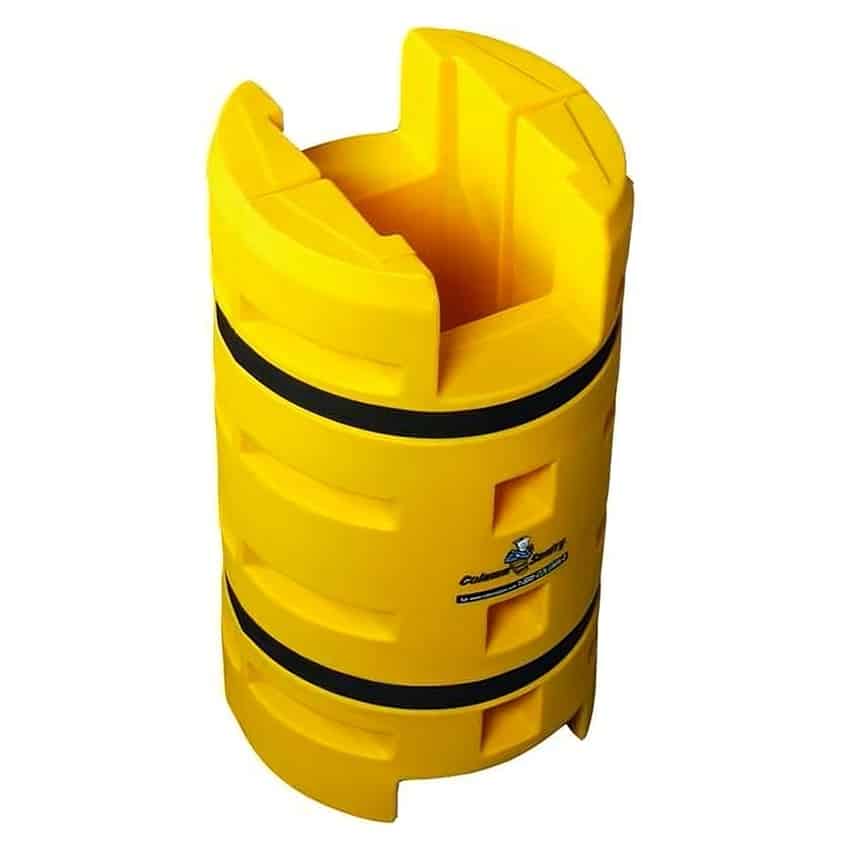 Column Sentry 8x8 - Fire Extinguisher Cut Out - CS2442-8SFE Column Sentry - 8" x 8" Square Column with Fire Extinguisher Cut Out - Image 1