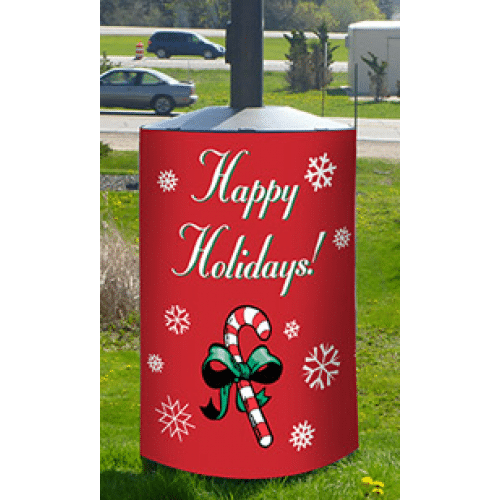 LPG Holiday Wrap-500x500 Holiday Wrap - Light Pole Guard - Image 1