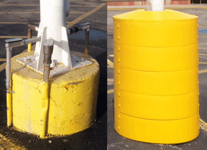 Poletector Light Pole Guard 24" - Image 3