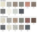 Concrete Color Chart: Acid Wash & Weatherstone Options