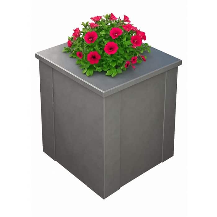 SafetyX F-3016 X-Frame Crash Rated Planter Bollard - Square - Image 3