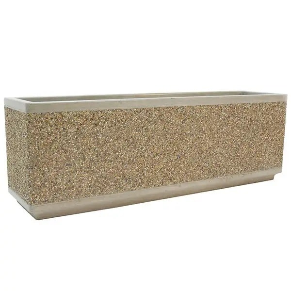 ConcreteSecurityPlanters Rectangular Concrete Planter - Image 1